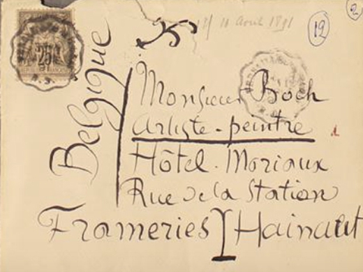 Emile Bernard letter