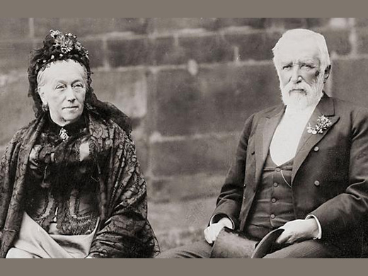 Octavie Villeroy and Eugene von Boch