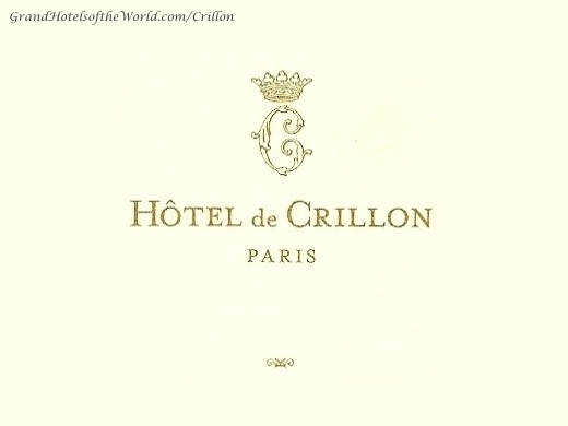 Hotel de Crillon