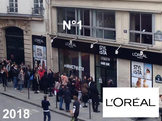 L'Oreal Pop Up Store