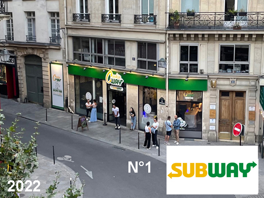Subway Pop Up Cafe Paris