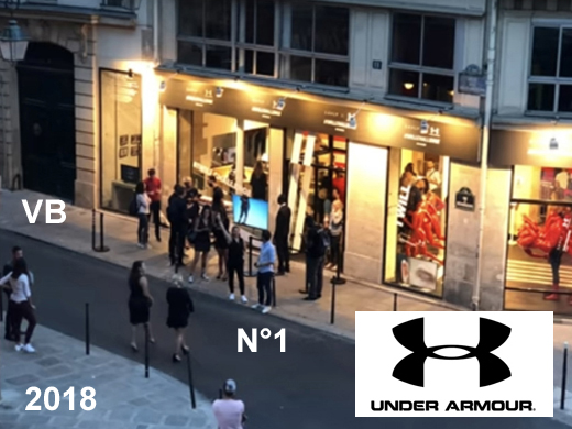 Under Armour Pop Up Store Paris